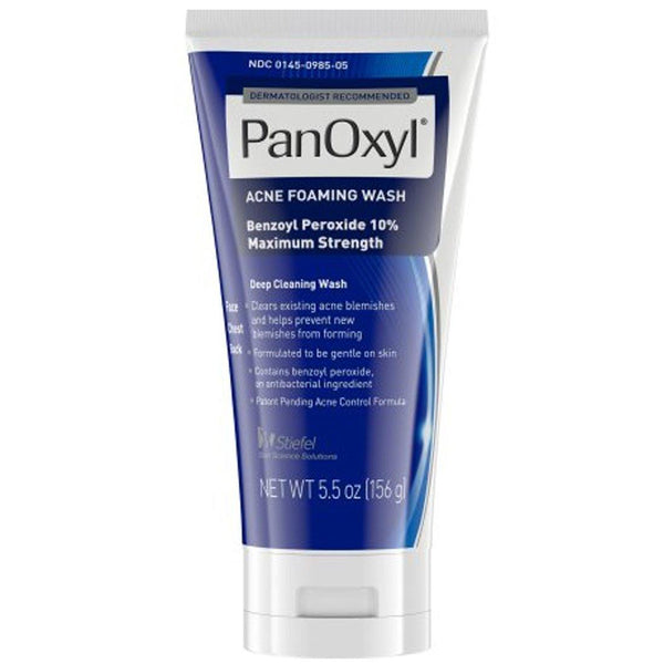 PanOxyl Acne Foaming Wash Benzoyl Peroxide 10% - Vitalyse UK